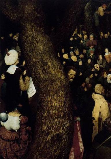 Pieter Bruegel the Elder The Sermon of St John the Baptist oil painting picture